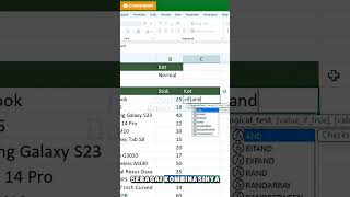 belajar rumus Excel penggunaan IF Kriteria Diantara #excel #reels #exceltutorial