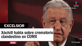 Crematorio clandestino en CDMX fue un "montaje frustrado": Martí Batres