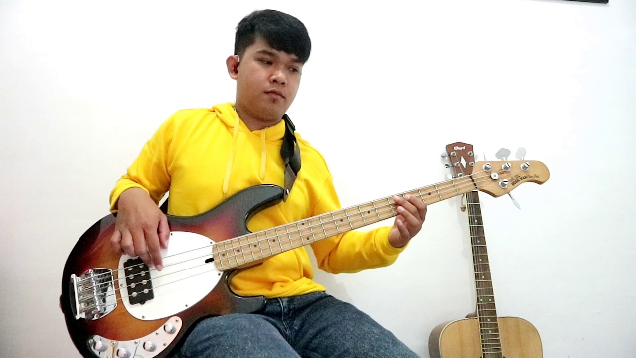 Five minutes -selalu menunggumu "aisah 2" bass cover - YouTube