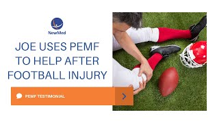 Joe's Story - Using PEMF therapy after injuring his knee at football