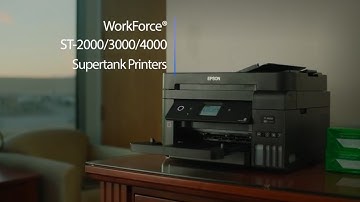 Epson WorkForce ST-Series Supertank Printers | Product Series Overview