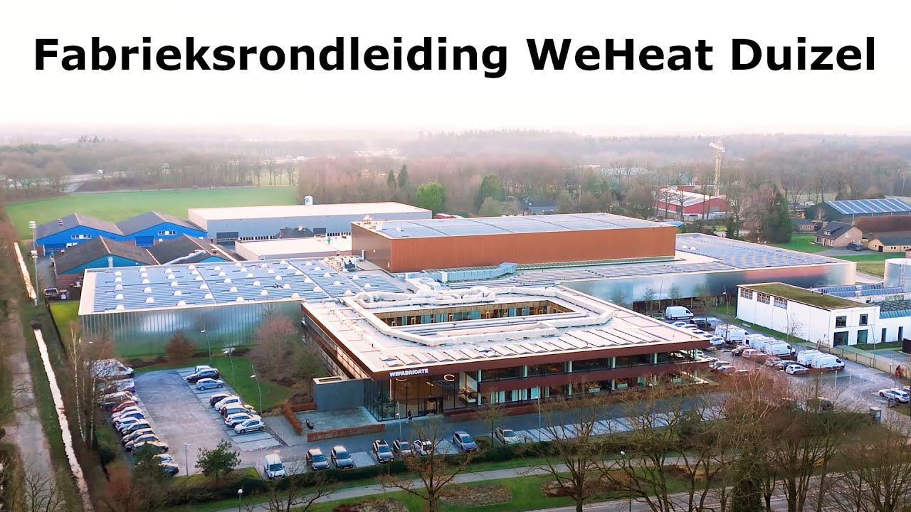 Fabrieksrondleiding Weheat warmtepompen