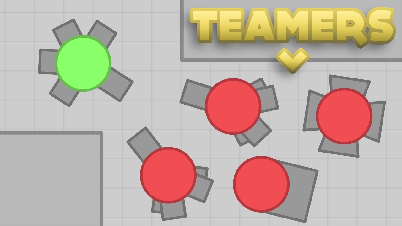 DESTROYING TEAMS IN MAZE MODE! CURING TEAMING CANCER! (Diep.io Maze Gameplay)