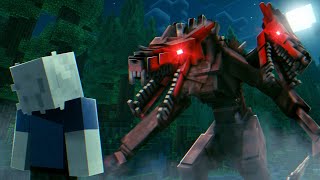 Terror MUTANT MANUSIA SERIGALA Di MINECRAFT! screenshot 2