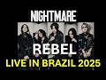 Nightmare Live - Rebel at Anime Friends 2025 Brazil #visualkei #jrock