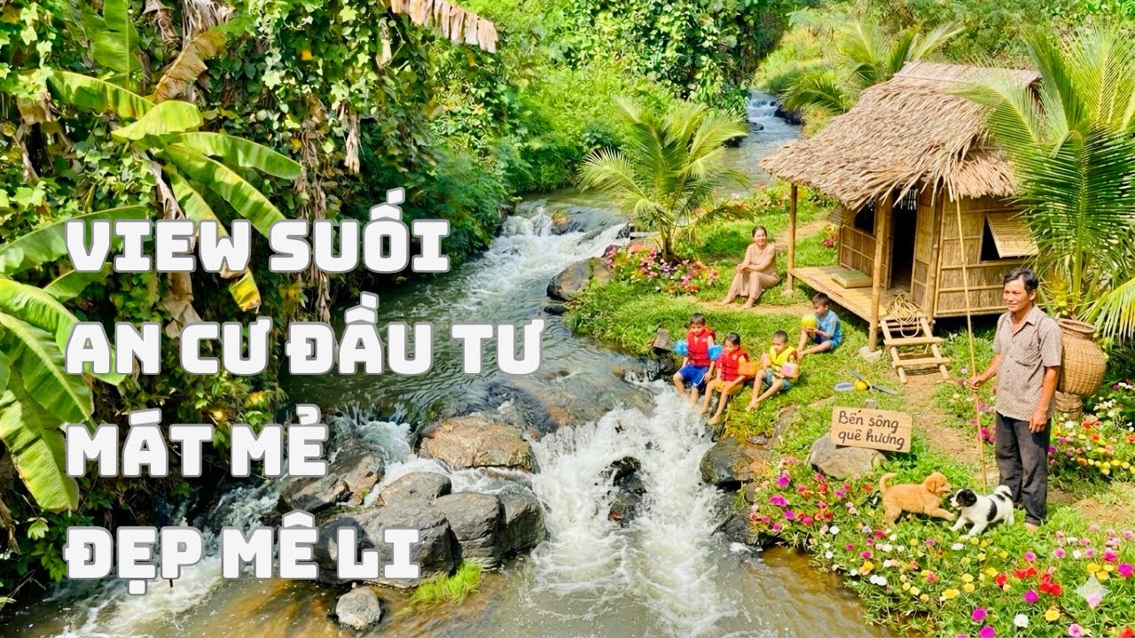 ☘️ĐẤT VIEW SUỐI TRONG LÀNH - VỊ TRÍ TRUNG TÂM - MẶT TIỀN NHIỀU