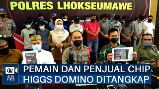 Puluhan Pemain dan Penjual Chip Game Higgs Domino Ditangkap