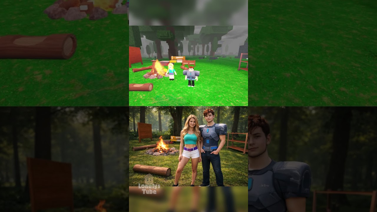 What would 99nights camp look like in real life?9😎🏡AI Gen 