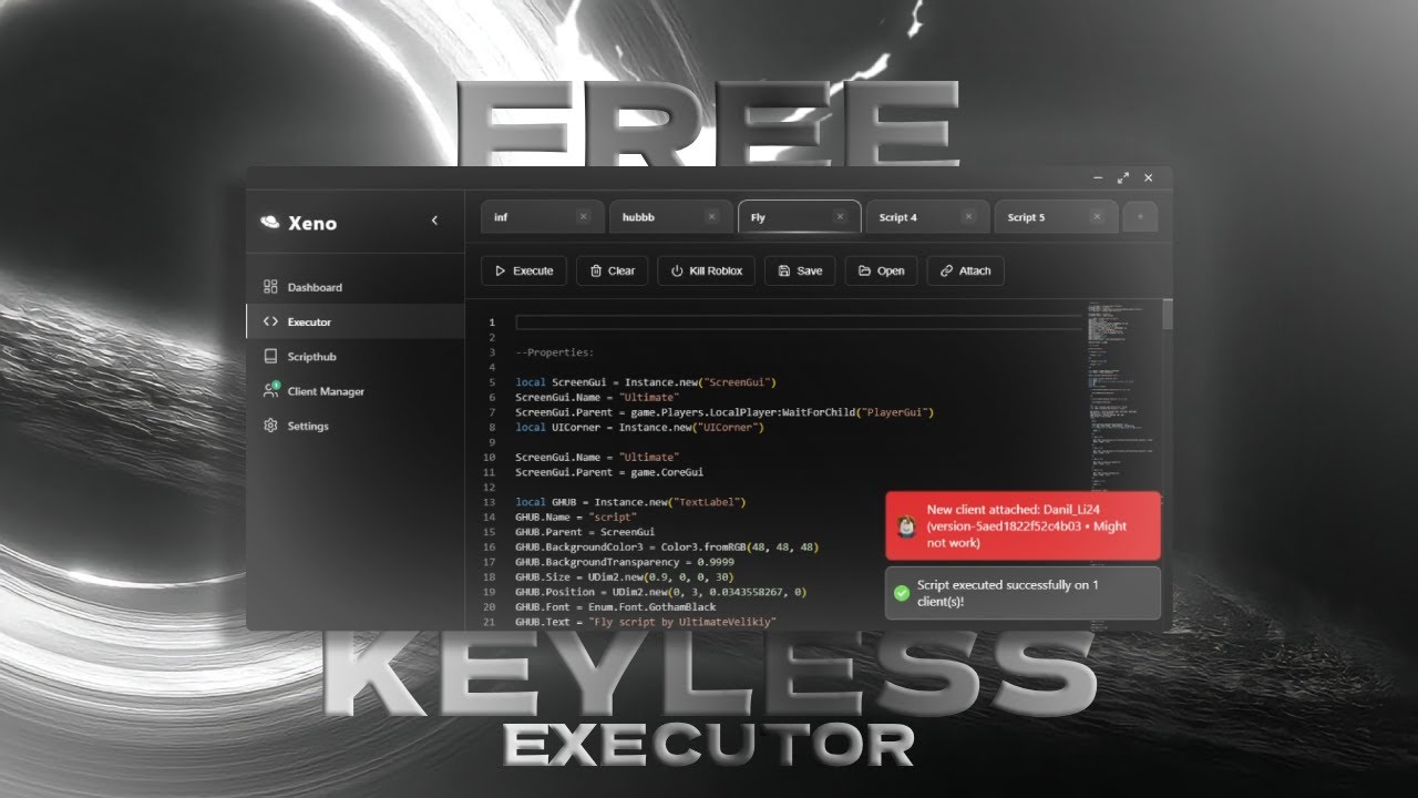 FREE KEYLESS ROBLOX EXECUTOR FREE EXECUTOR 2026 YouTube 