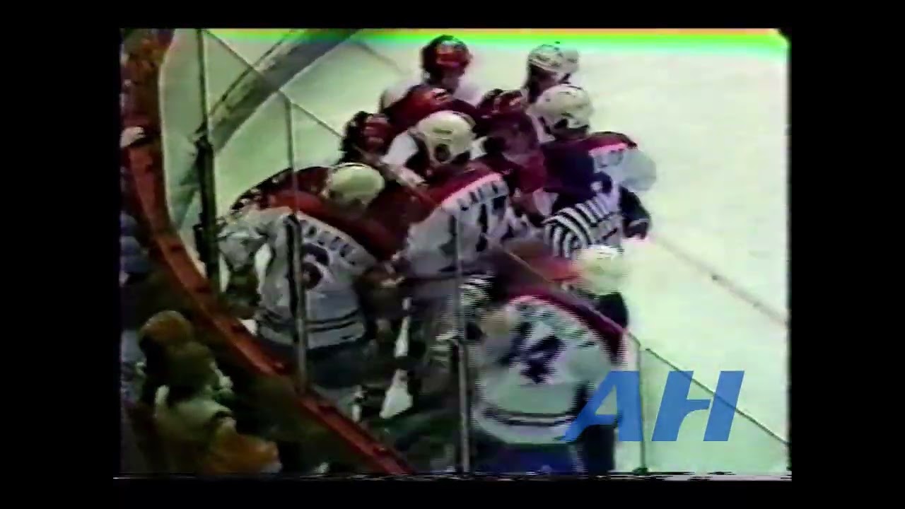NHL Dec. 27, 1980 Montreal Canadiens v Washington Capitals (R) Mario Tremblay v Jim McTaggart (R)
