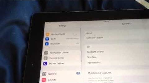 Notifications with IOS 7 iPad