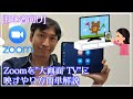 Zoomのスマホの画面を大画面TVに映して楽しもう。[初心者向け][疑問解決][iPhone]