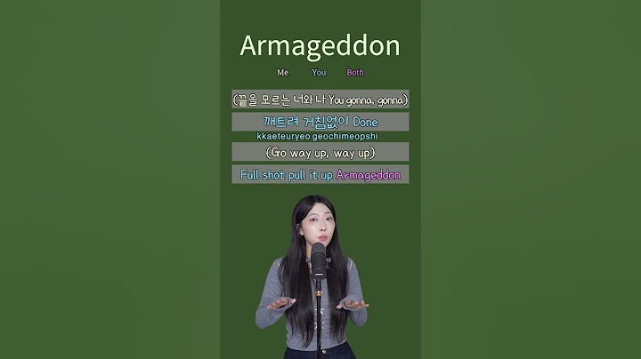 aespa - Armageddon | Singing Duet Challenge 🎤 | Sing with me @beatpellahouse  #kpopmedley #shorts