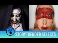 Spooky halloween makeup transformations  storytrender selects
