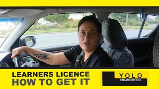 Driving Getting Your Learner Licence - Australia Queensland Qld