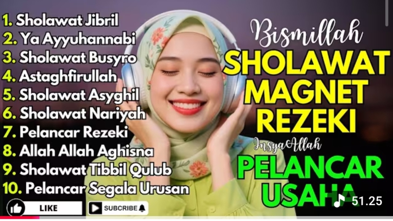SHOLAWAT TERBARU 2026 | SHOLAWAT NABI PENARIK REJEKI | Sholawat Jibril, Sholawat Busyro, Nariyah