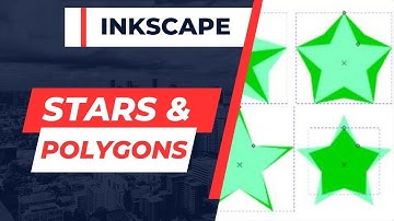 Inkscape Basics: How to Create and Edit "Stars and Polygons"