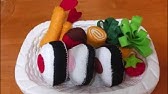 フエルトでおにぎり弁当 海老フライ の作り方 Youtube