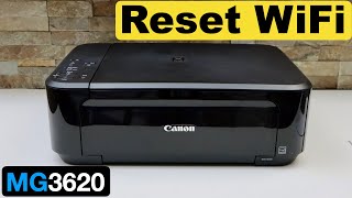 Canon Pixma MG3620 Reset WiFi !!