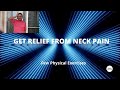 Get relief from neck pain