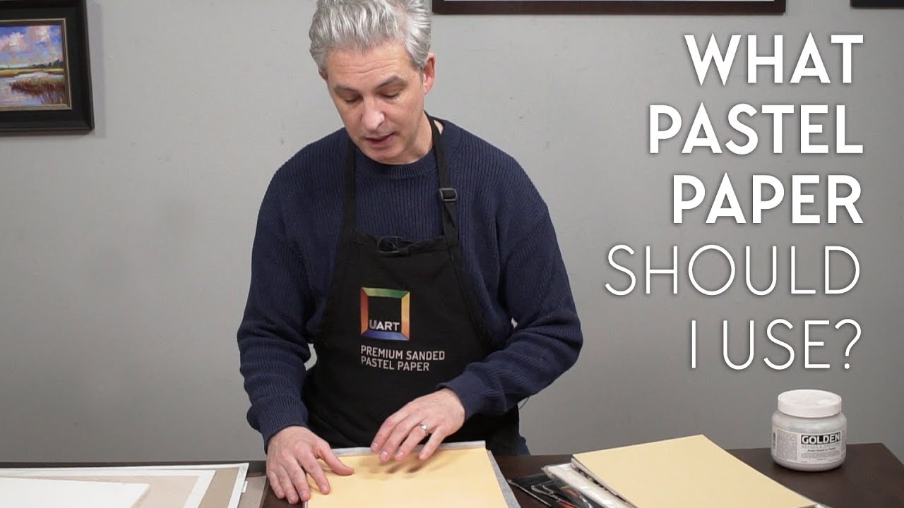 Pastel Painting Demo and Uart Paper Review 