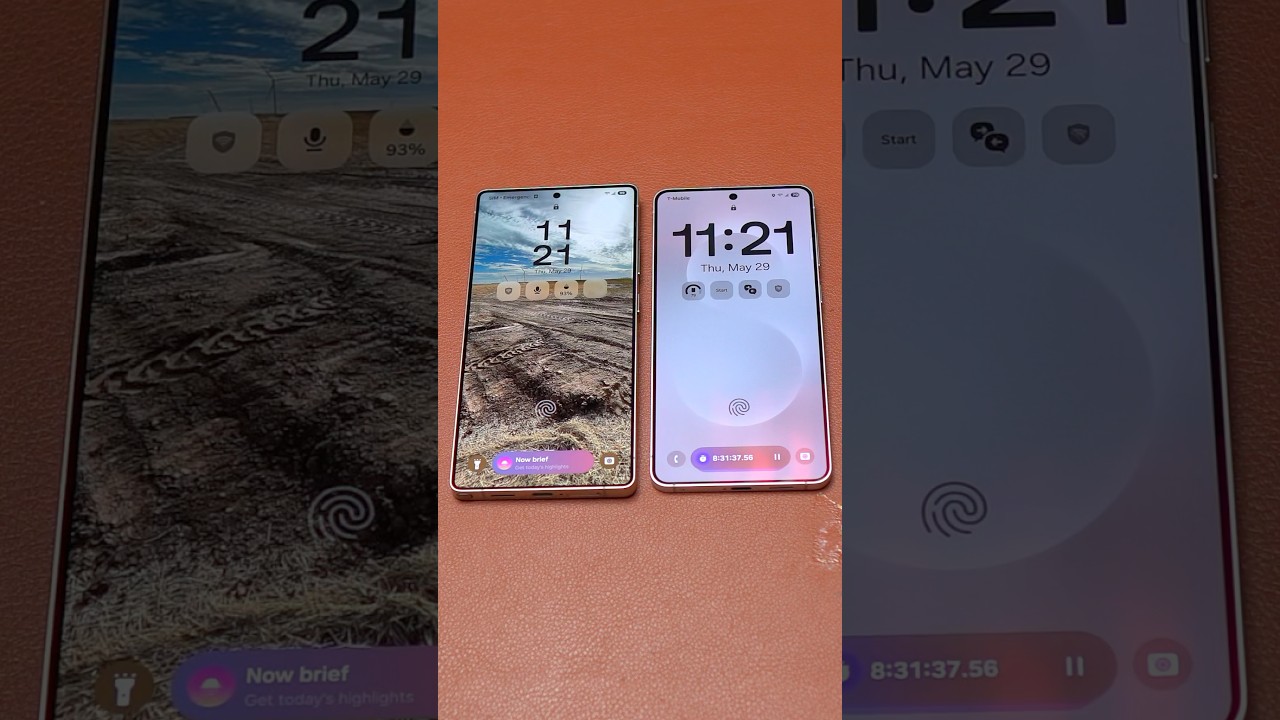 Galaxy S25 Ultra vs S25 EDGE Fingerprint Test