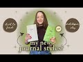 Studio Vlog ✰ Journal Makeover + My First Puffy Journal Prototype!