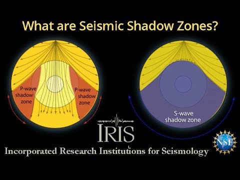 Seismic Shadow Zones Introduction To P S Wave Shadow Zones Educational Youtube