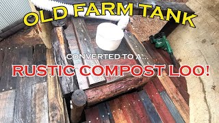 DIY Wheelie Bin Compost Toilet: Farm Equipment Conversion for #SustainableLiving