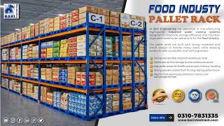 Food Industry Pallet Rack in Pakistan | Heavy Duty Warehouse Racking System