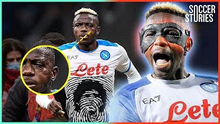 The reason why Victor Osimhen wears a mask on the pitch