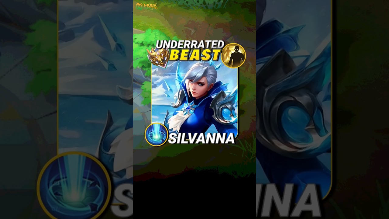 Why No One Plays This OP Hero? (Silvanna) #mlbb #moba5v5english #moba5v5pippin #shorts