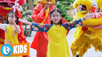 Tết Là Tết - Bé Tú Anh | Nhạc Thiếu Nhi Múa Lân Ông Địa