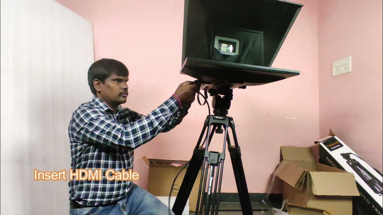 How to assembling Teleprompter Gts Teleprompter assembling Get Tech