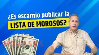 Es Escarnio Publicar La Lista De Morosos? - Procondominios 2023