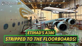 Exclusive Etihad A380 Hangar Visit: Heavy Maintenance on the Superjumbo!