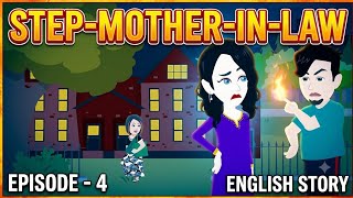 Stepmother-in-law #4 | Animation Story | English Story | Learn English | Subtitle | Poonam Animates.
