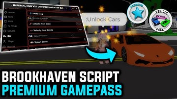 Brookhaven Script Unlock Cars Gamepass Premium | Fluxus, Delta, Arceus X