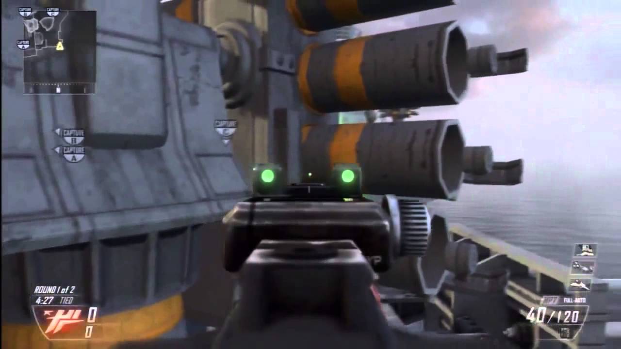 Black Ops 2 Glitch Out of Map on Carrier Tutorial (Black Ops 2 Secret Spot)