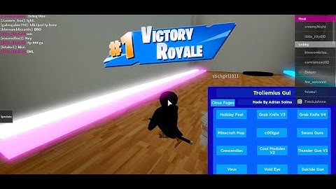 Roblox Exploiting | Serverside Trolling On ODER Games