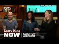 Archers h jon benjamin aisha tyler  judy greer discuss raunchy characters