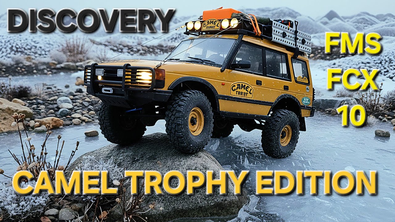 FMS FCX10 Discovery I Testfahrt: Perfekte Verschränkung, Eis & Geröll – Die RC Fahrphysik im Detail!