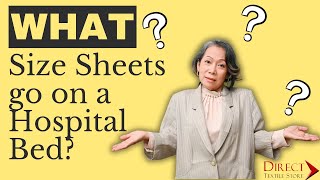 What Size Sheets Go On a Hospital Bed?
