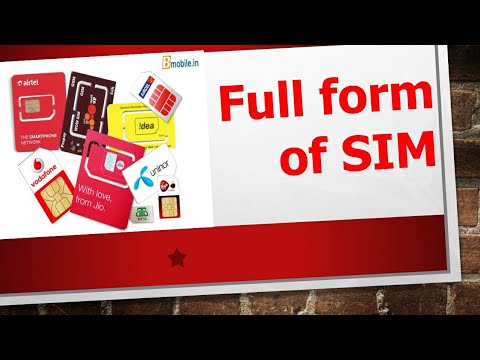 Full form of SIM ||Amazing and interesting full forms || abbreviation || #trickysamarjit