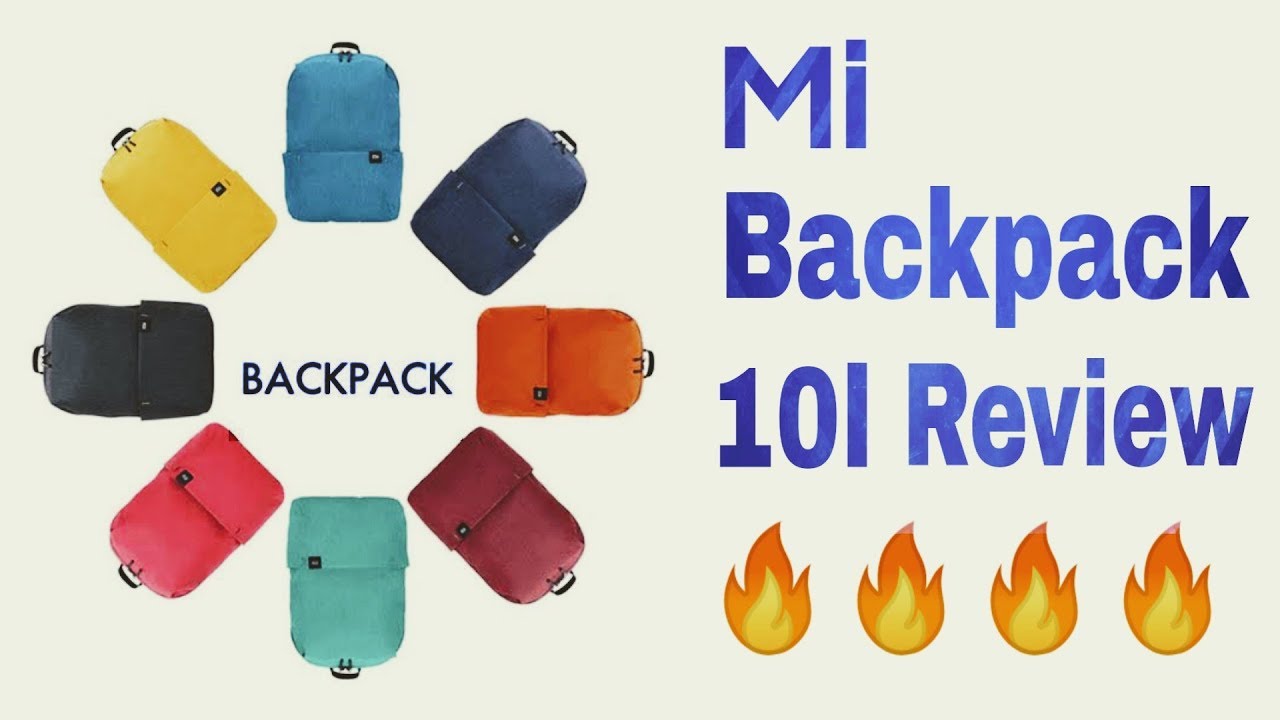 Mi backpack 10l review Bangla Tech Freakz YouTube