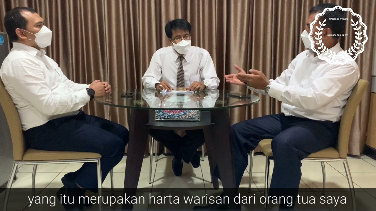 Pengelolaan diri mediator dalam melaksanakan mediasi