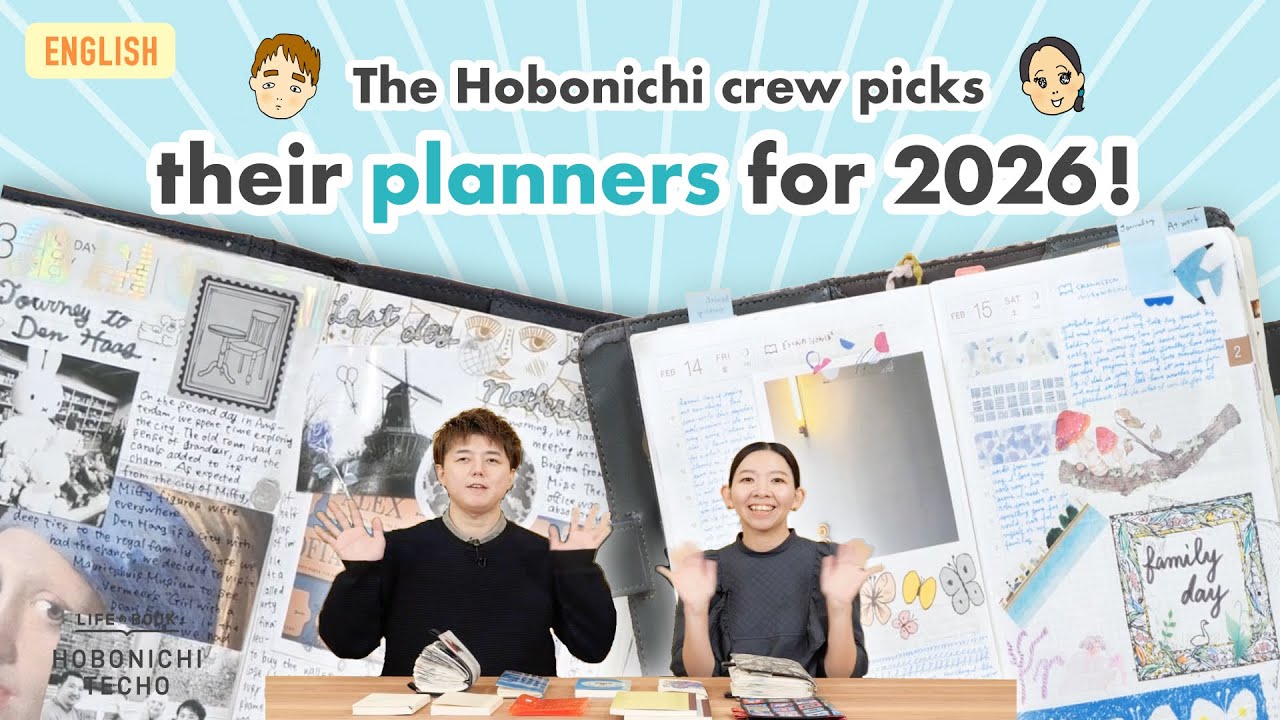 Hobonichi Crew Picks Their 2026 Techos | Junk Journaling, Work, Life Logs