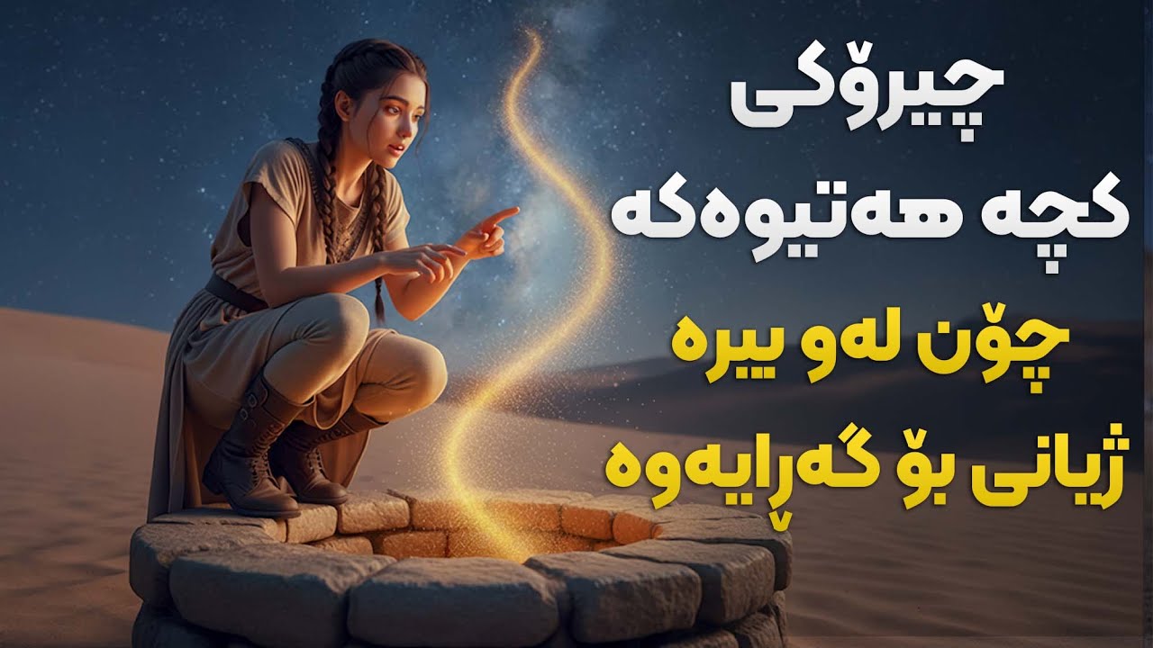 چیرۆکی کچە هەتیوەکە کە لە ستەمی پوری هەڵات بۆ بیابان، لەوێ بیرێکی دۆزییەوە کە ژیانی گۆڕی