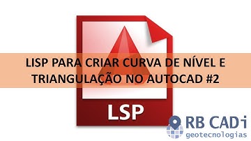 Lisp para criar curva de nível e triangulação no Autocad #2