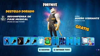 Fortnite Pase Musical Destello Dorado Recompensas Gratis